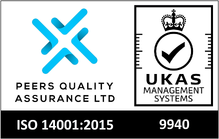ISO 14001:2015 — Peers Quality Assurance, UKAS 9940